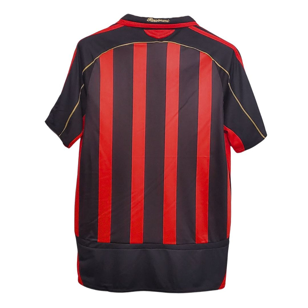 AC Milan 06/07 Champions League Final Home Jersey S/ Sleeve