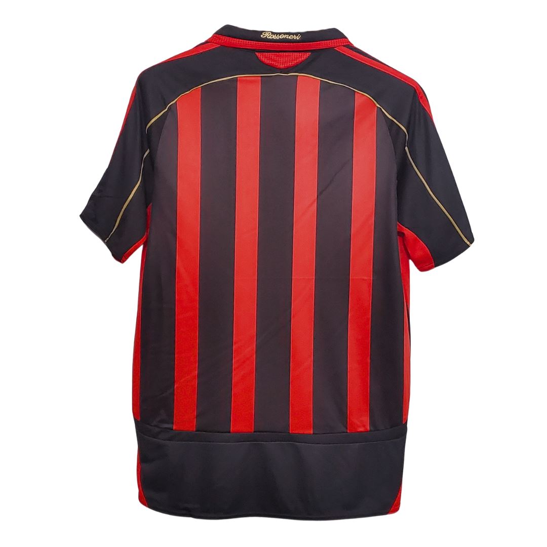 AC Milan 06/07 Champions League Final Home Jersey S/ Sleeve
