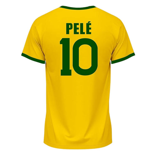 1970 Brazil Home Jersey Pelé #10