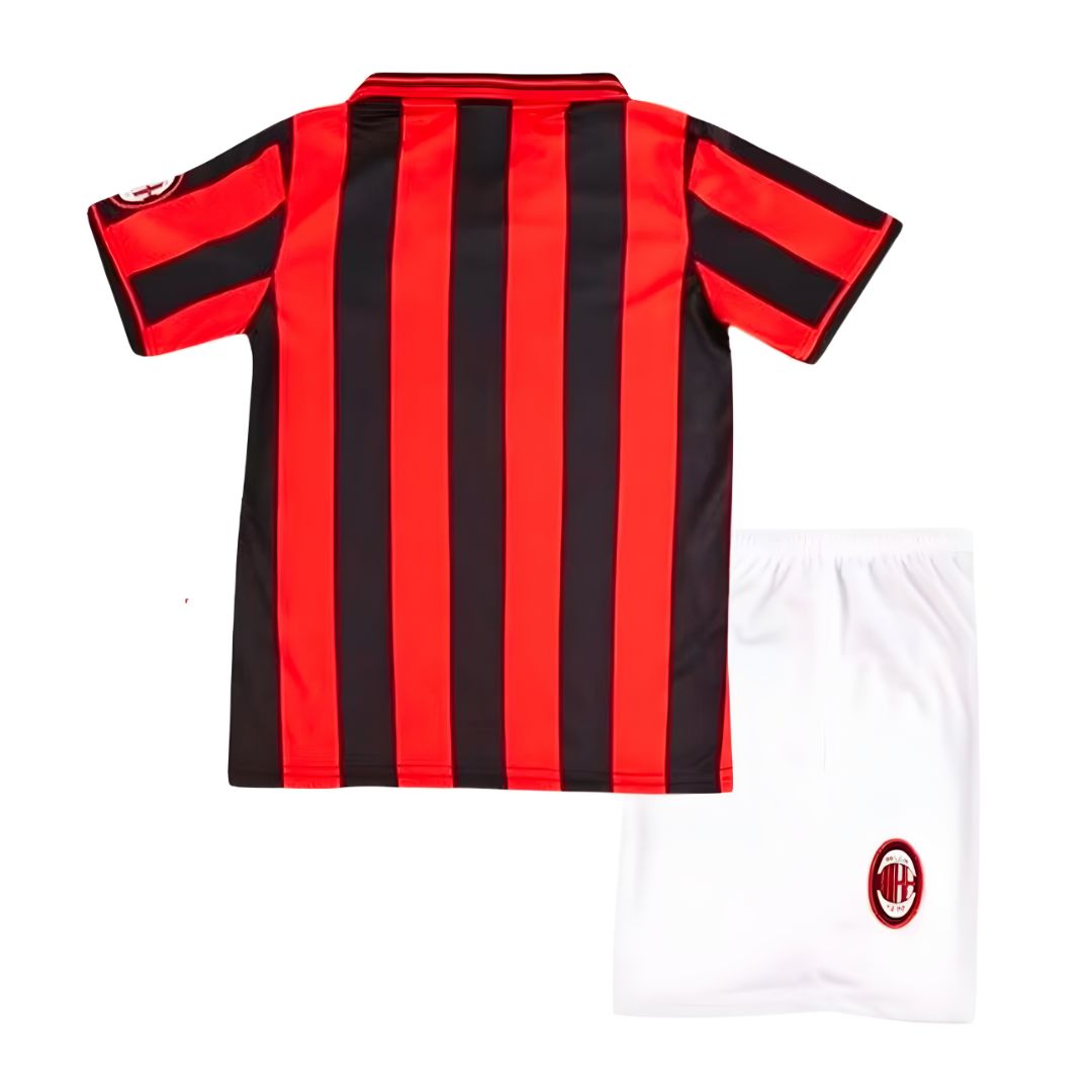 1996/97 AC Milan Home Jersey Kids Retro Edition