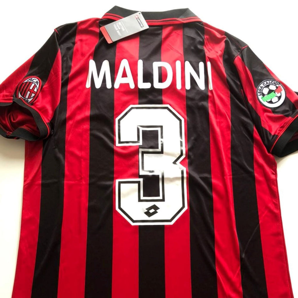1996/97 AC Milan Home Jersey - Maldini 3