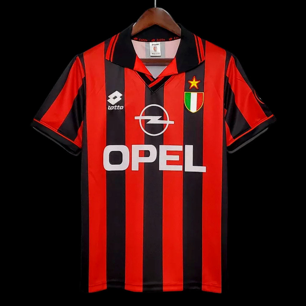 1996/97 AC Milan Home Jersey - Maldini 3