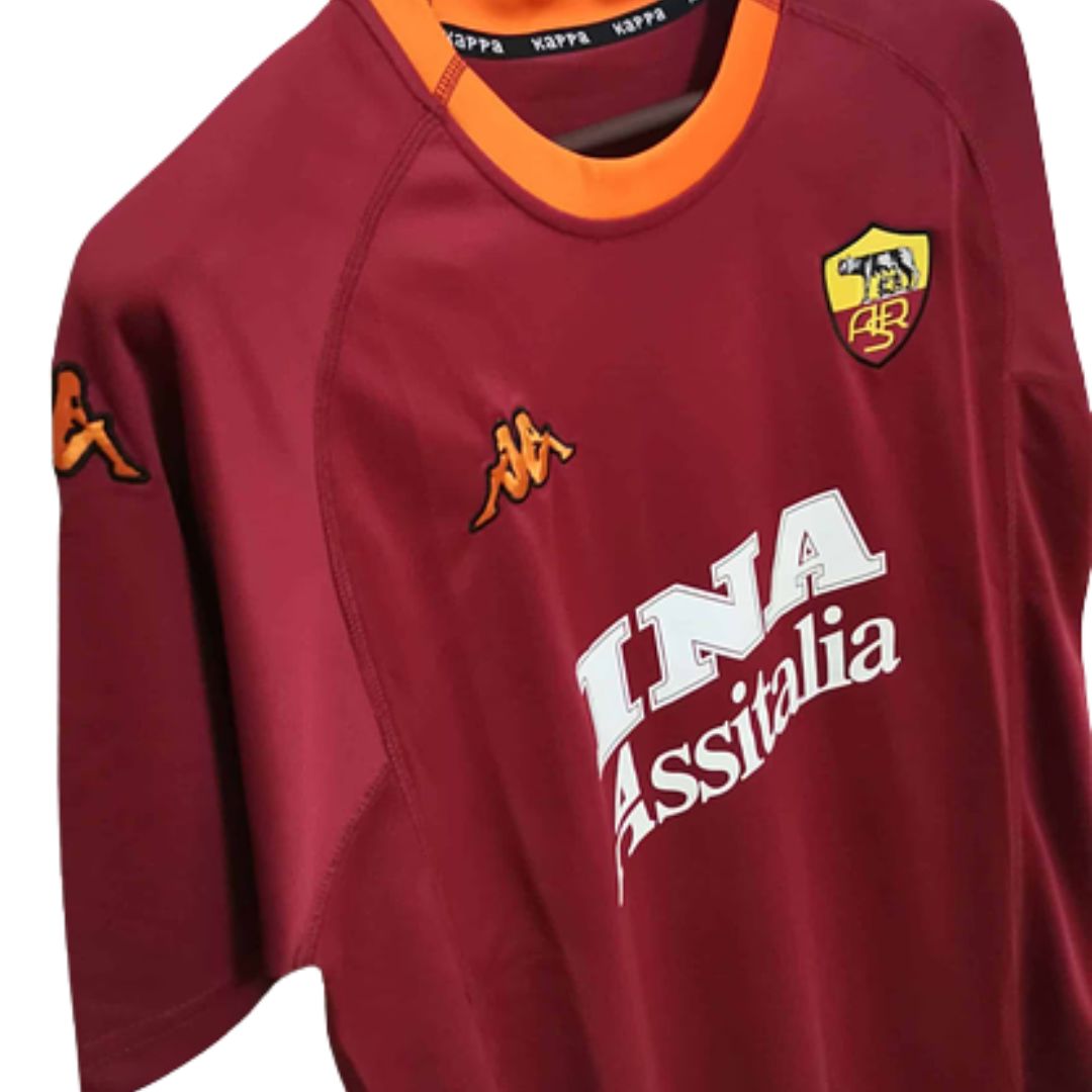 2000/01 AS Roma Home Jersey