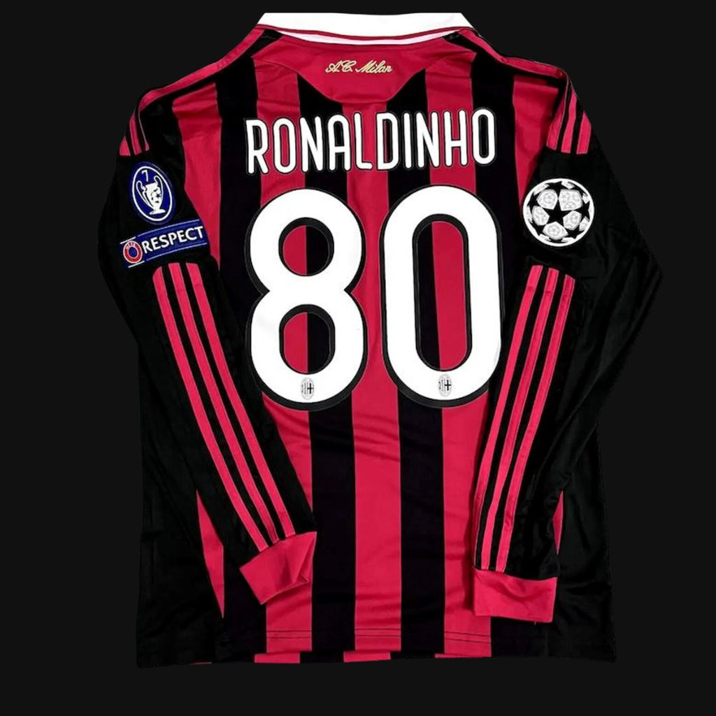 2009/10 AC Milan Home Jersey Long Sleeve