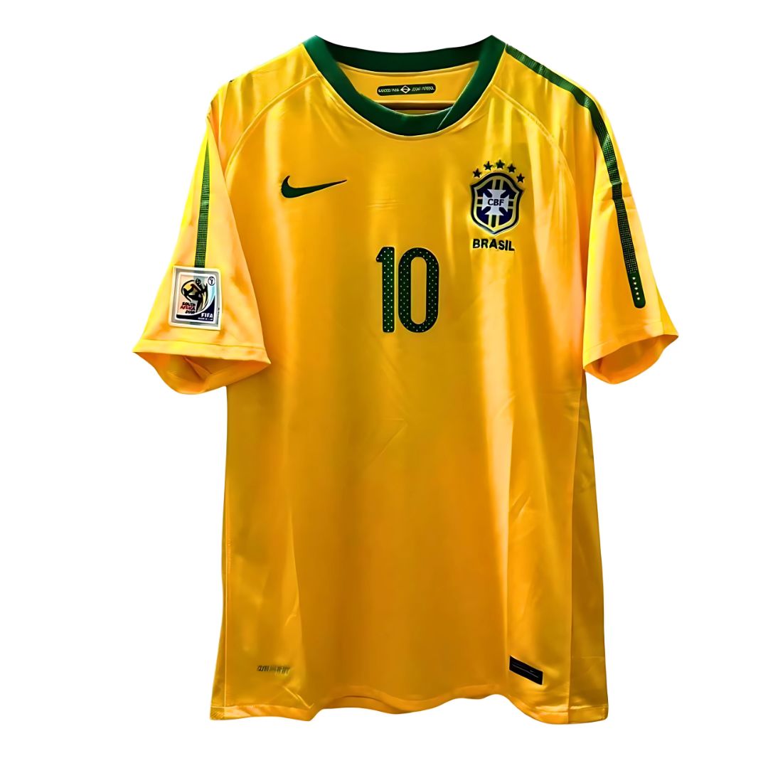 2010 Brazil Home Jersey Kaka 10