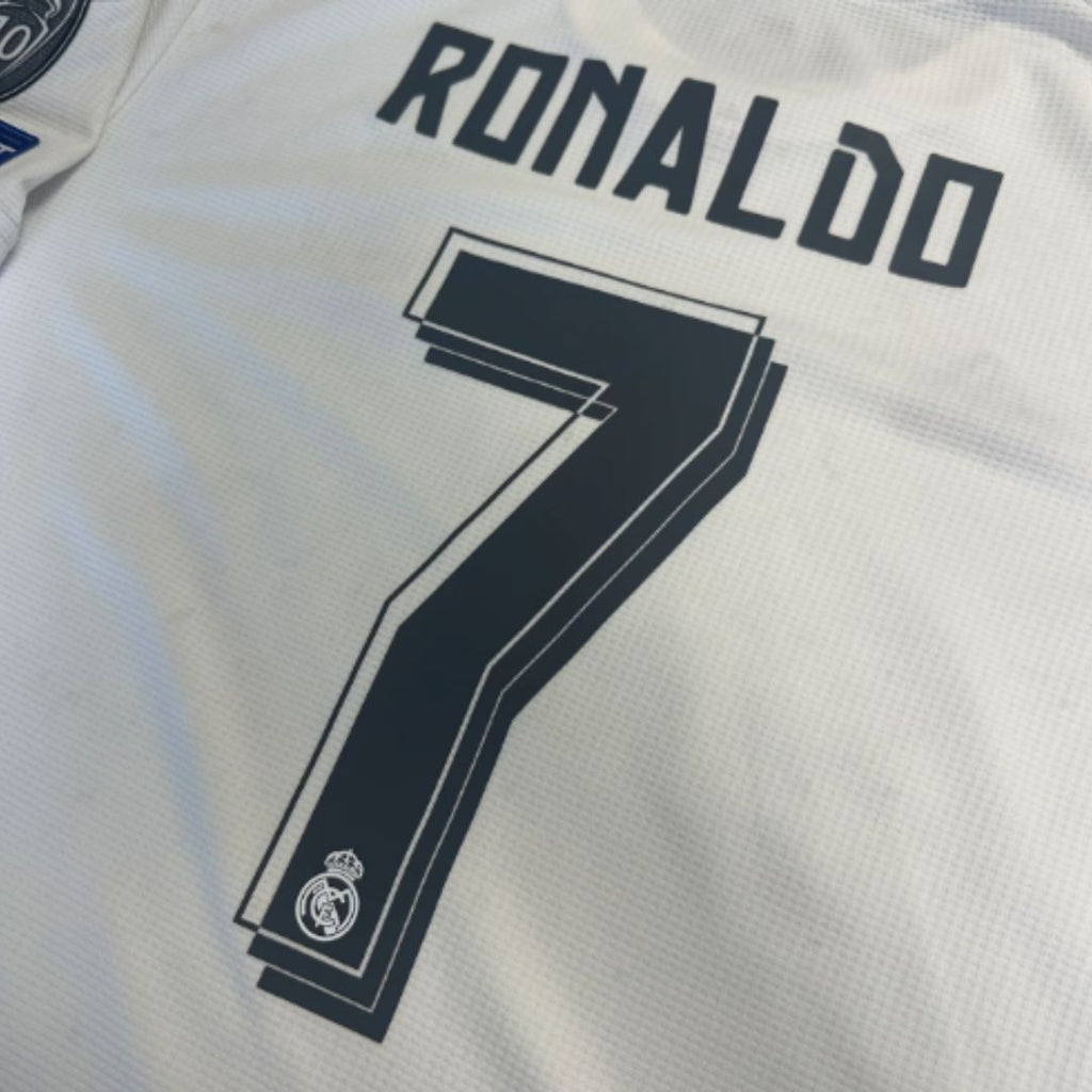 2016 Real Madrid Home Shirt UCL Final L/Sleeve Ronaldo 7