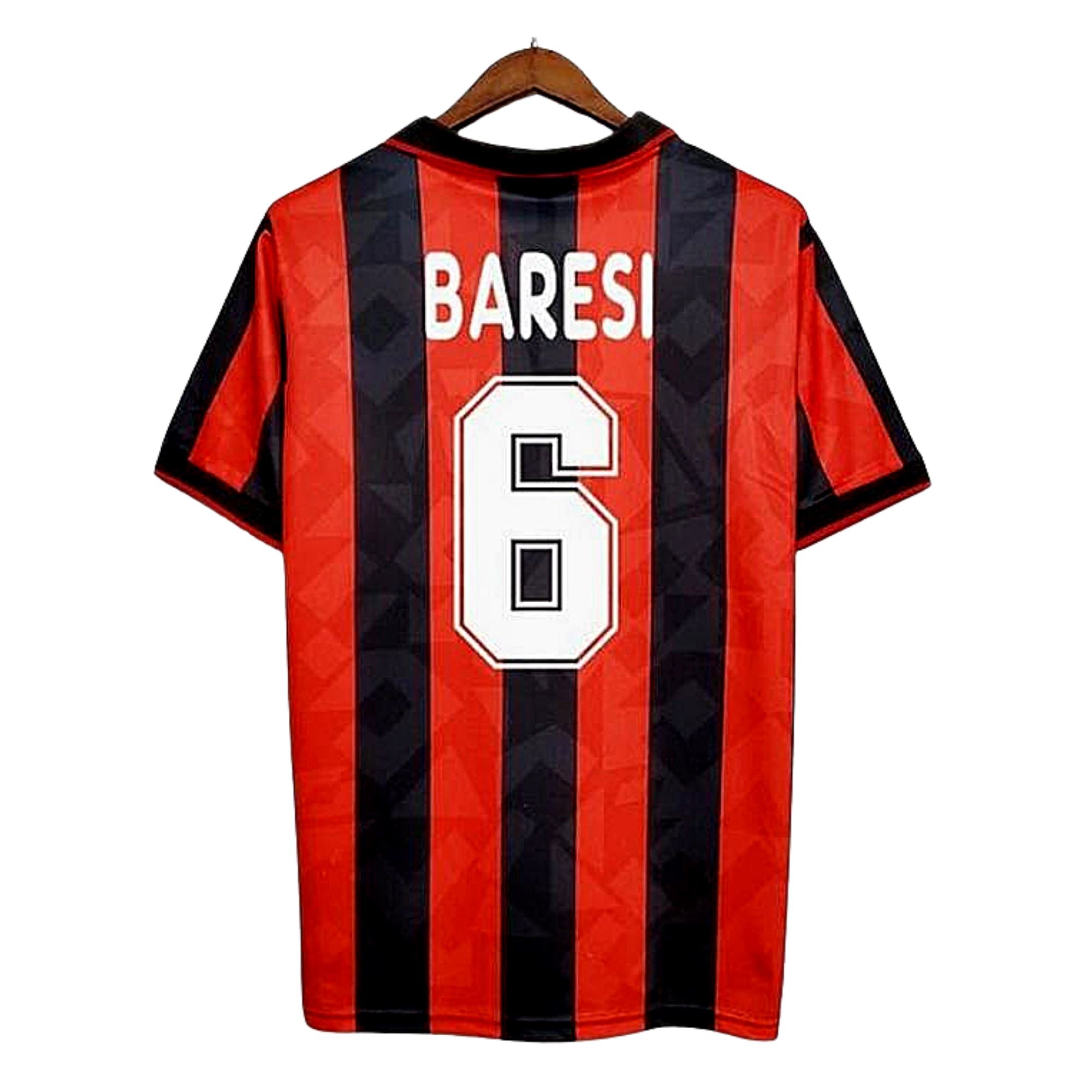 1993/94 AC Milan Home Jersey Baresi #6
