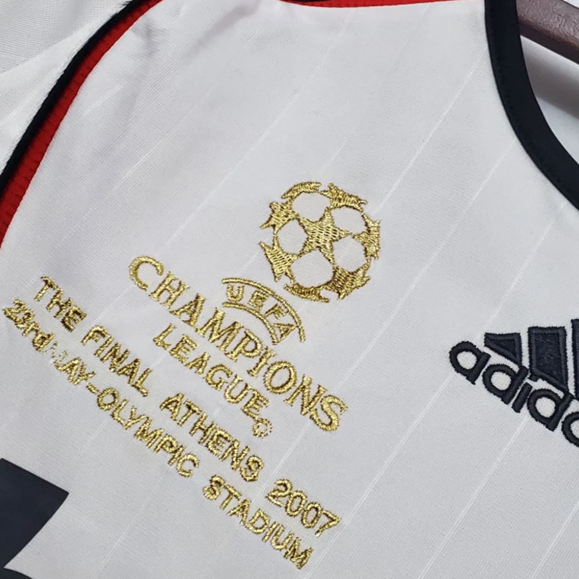 AC Milan 2006/07 UEFA Champions League Final Jersey S/ Sleeve