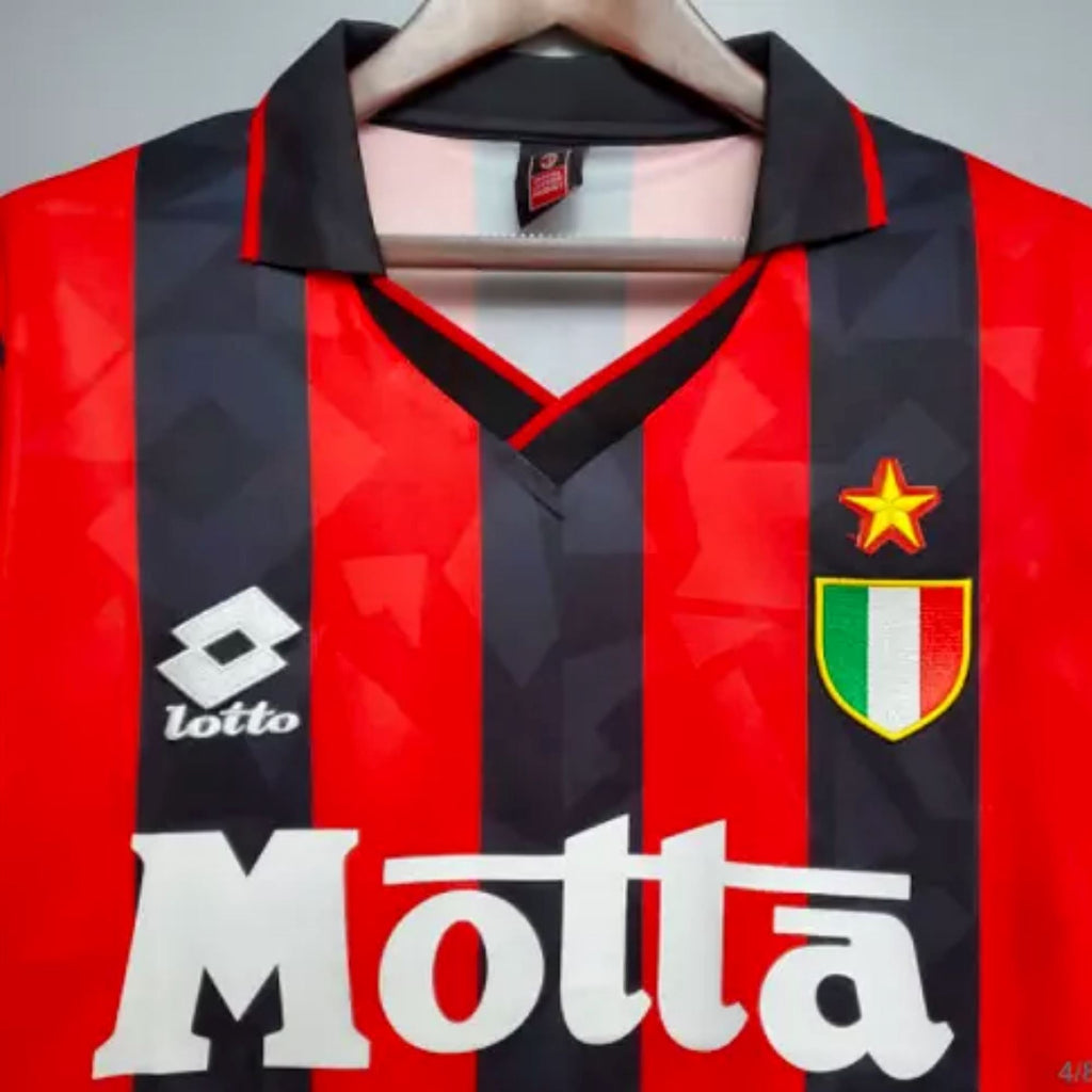 1993/94 AC Milan Home Jersey Baresi #6