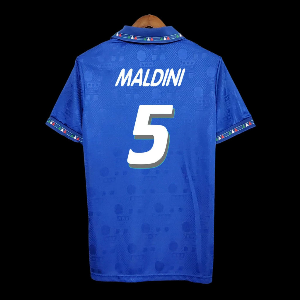 1994/95 Italy Home Jersey Maldini #5