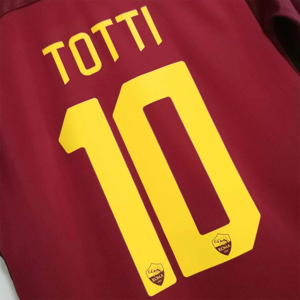 2017 AS Roma Home Jersey Totti #10