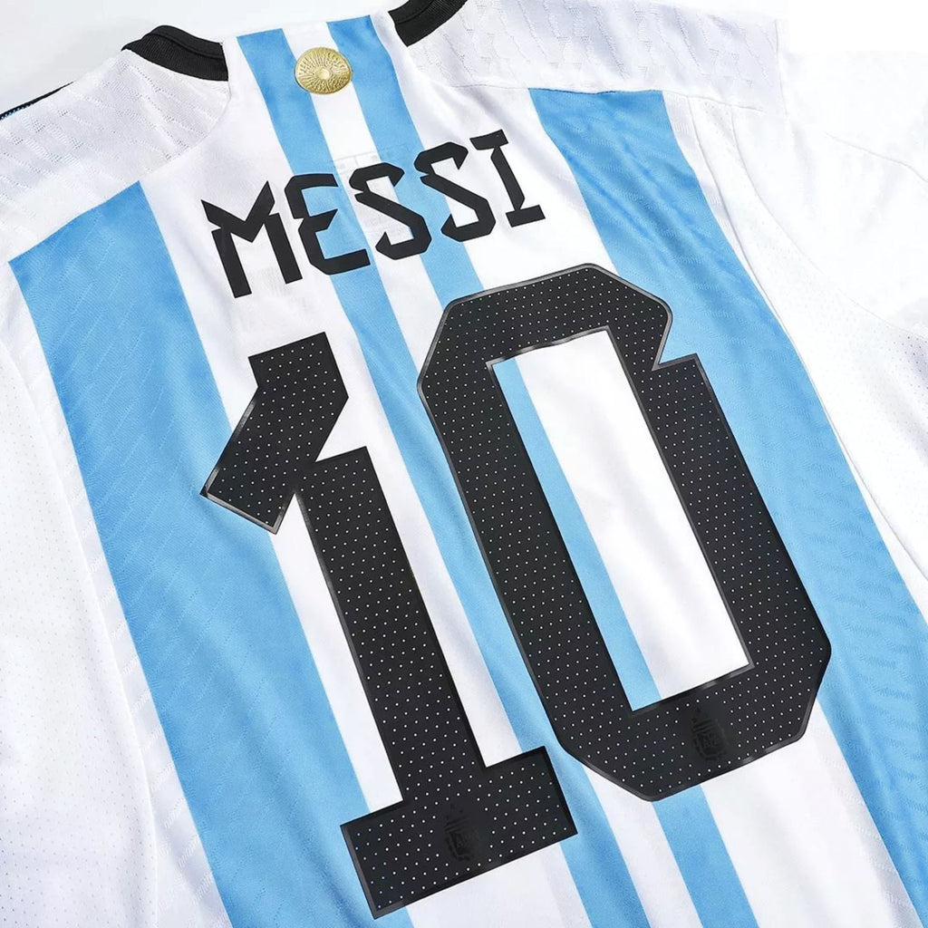 Argentina World Cup Winners Jersey Authentic 22/23 Messi #10
