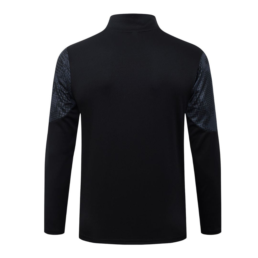 AC Milan 2025/26 Black Training Tracksuit