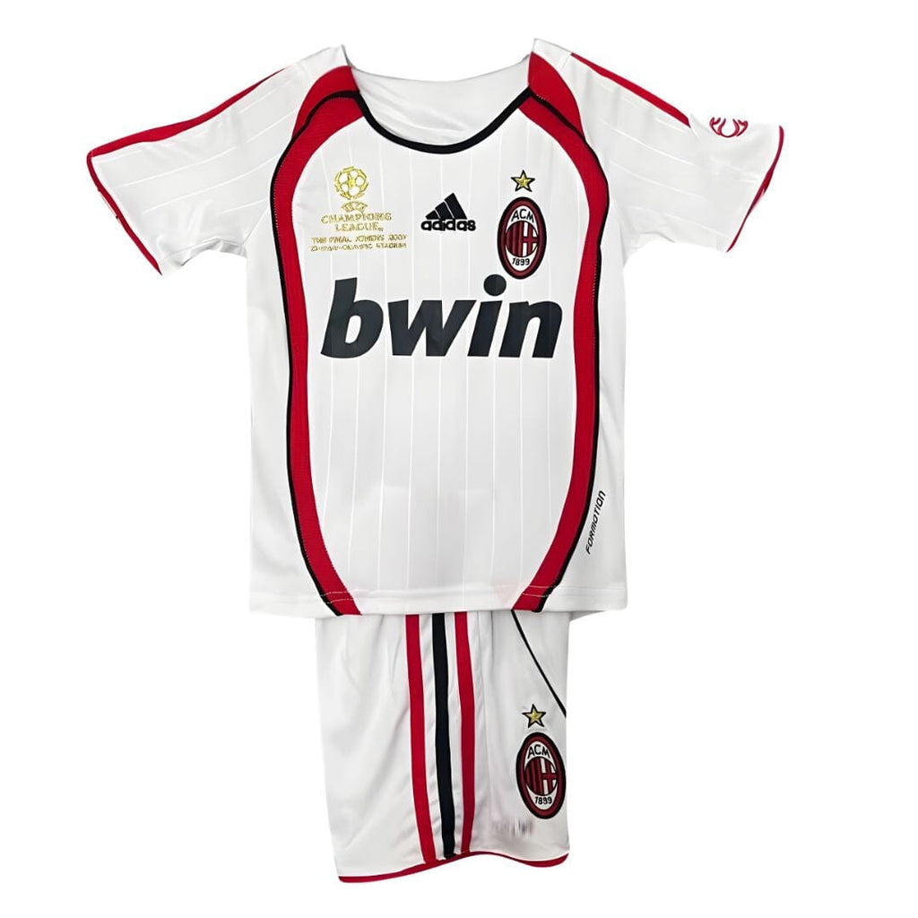 AC Milan 2006/07 UEFA Champions League Final Away Jersey Kids