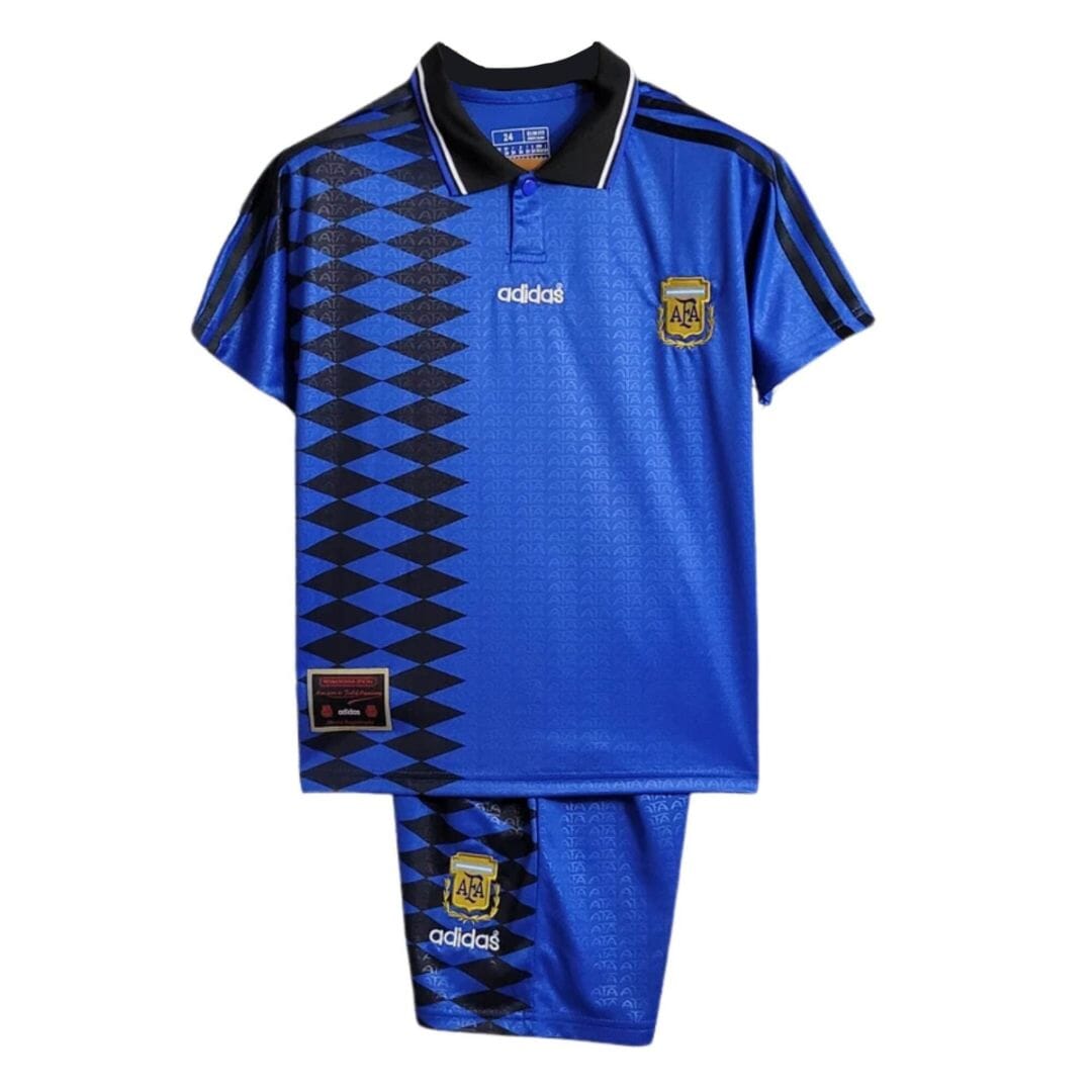 ARGENTINA 1994 AWAY JERSEY KIDS RETRO EDITION