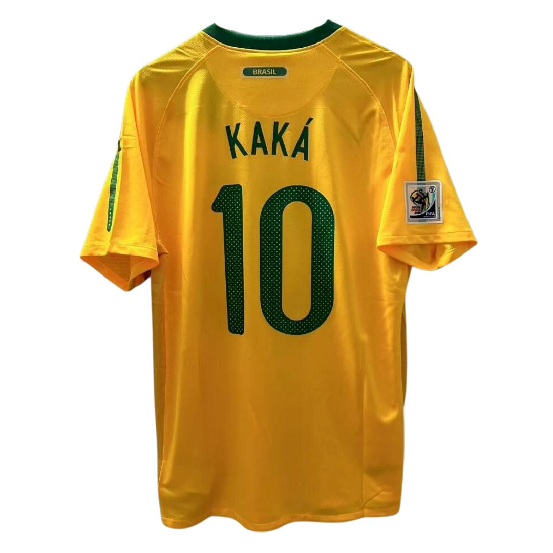 2010 Brazil Home Jersey Kaka 10