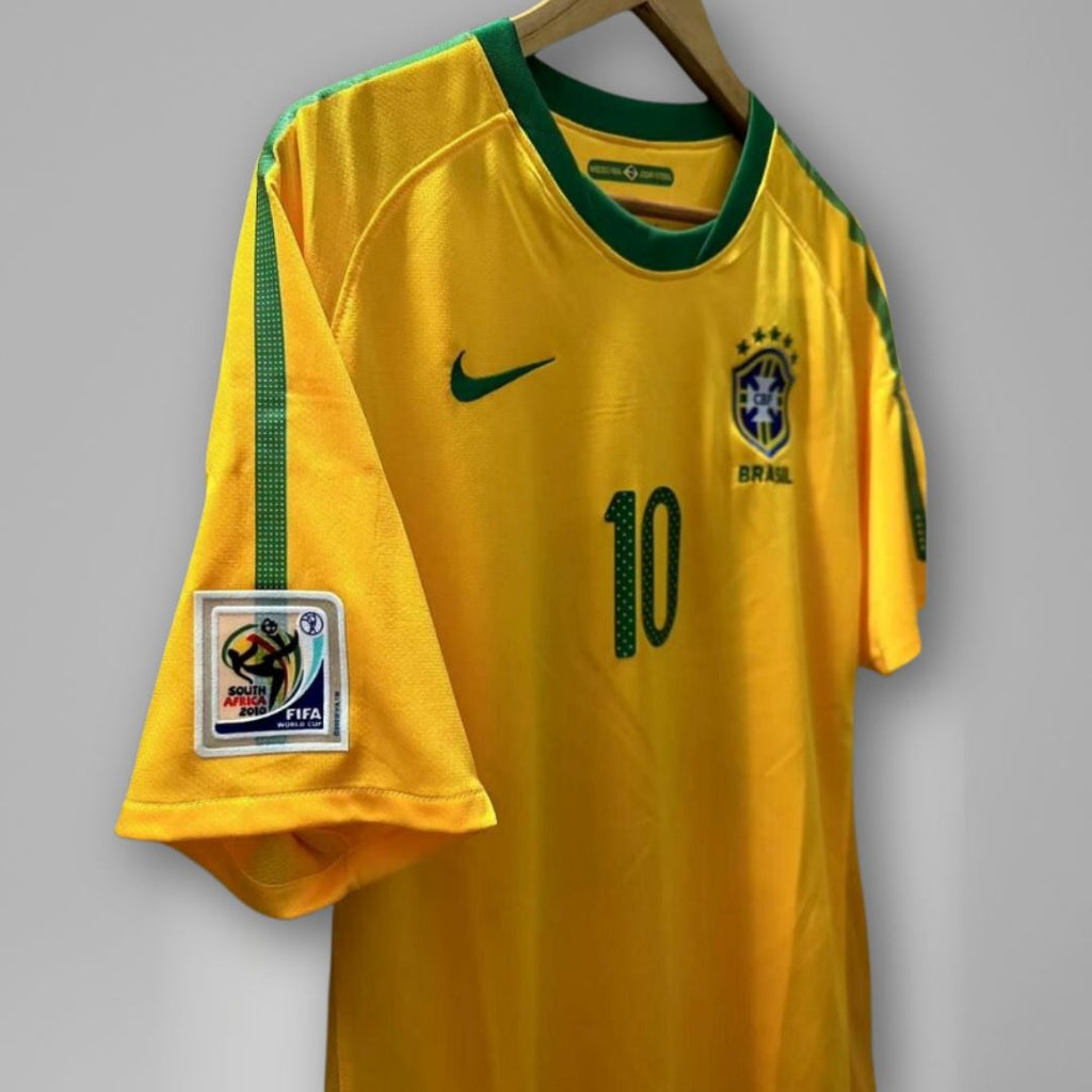 2010 Brazil Home Jersey Kaka 10