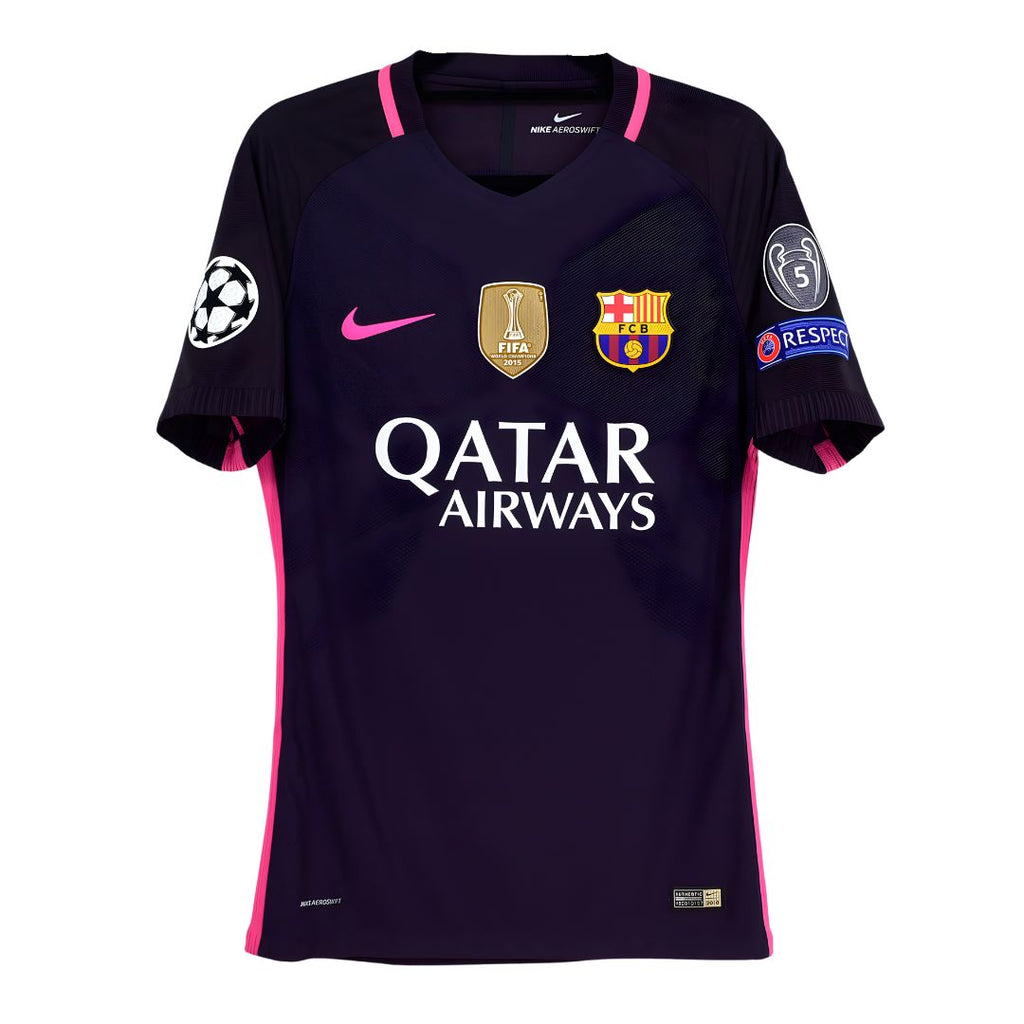 FC Barcelona 2015/16 Away Jersey Neymar Jr #11