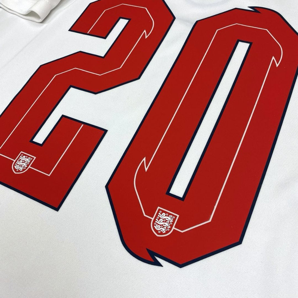 England 2020 European Championship Home Jersey