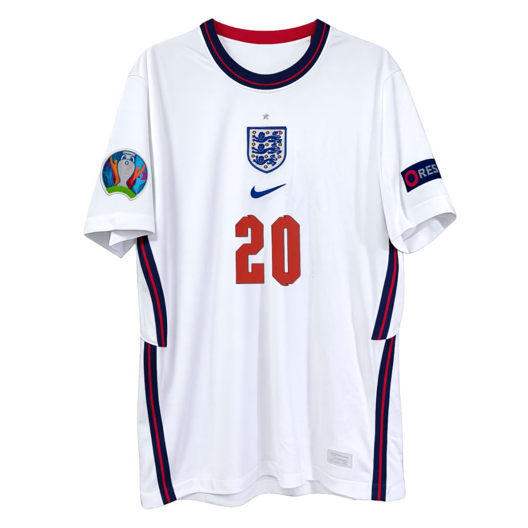 England 2020 European Championship Home Jersey