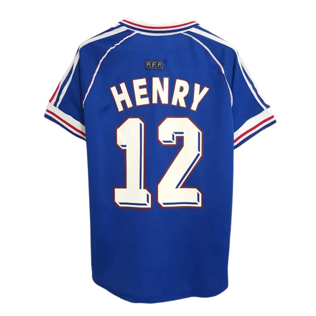 France 1998 World Cup Jersey Henry 12