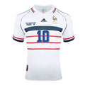 France 1998 World Cup Away Jersey Zidane 10