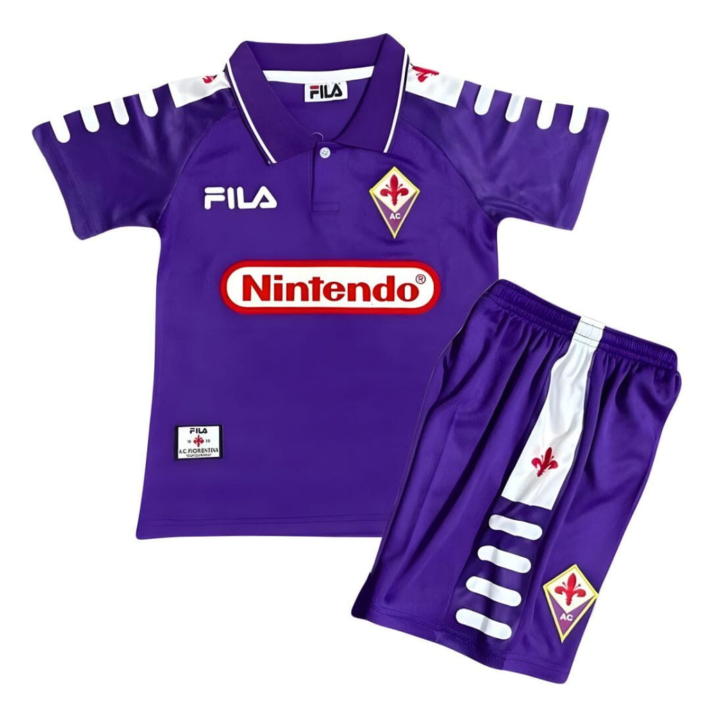Fiorentina 1998 Home Jersey Kids Retro