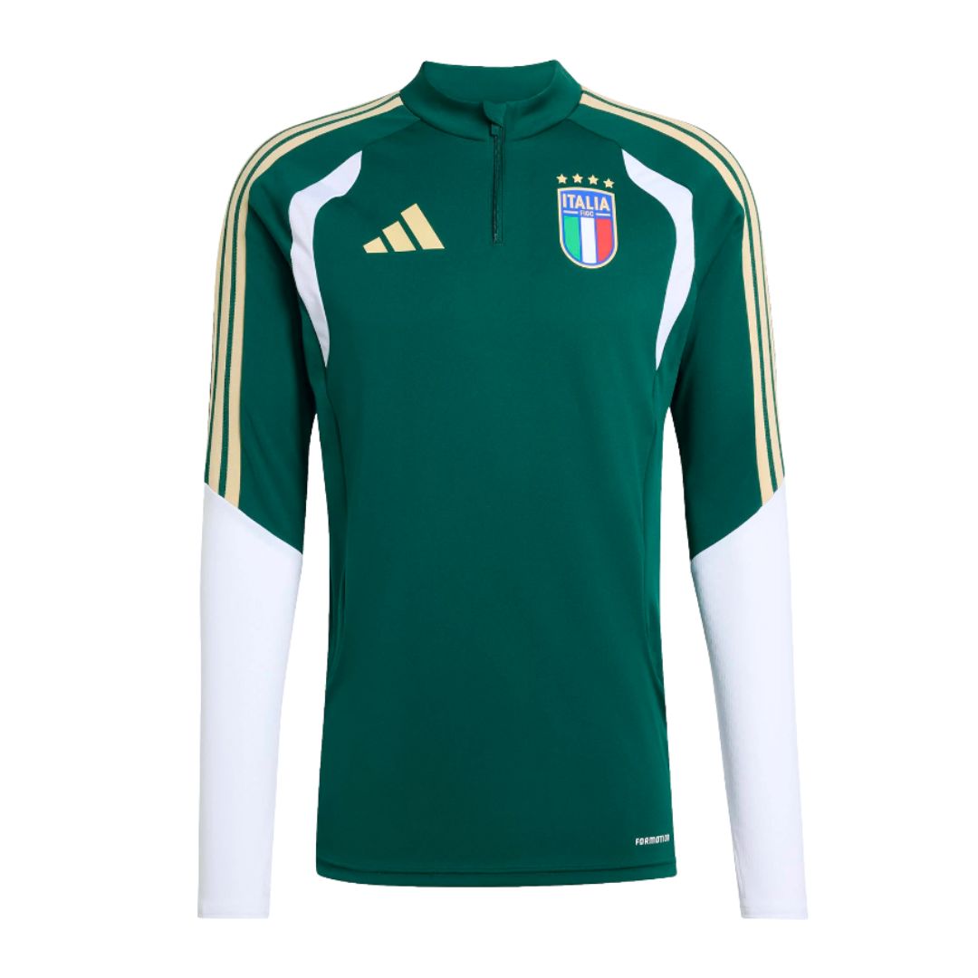2026 Italy FIGC Training Tracksuit Green