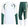 2026 Italy FIGC Training Tracksuit White