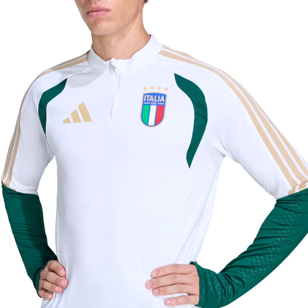 2026 Italy FIGC Training Tracksuit White