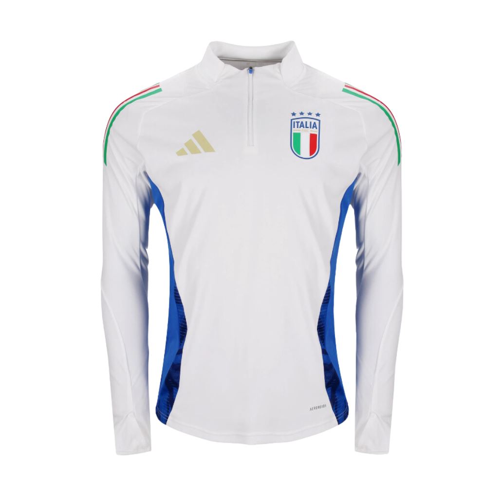 Italy FIGC White Training Tracksuit 24/25 Kids