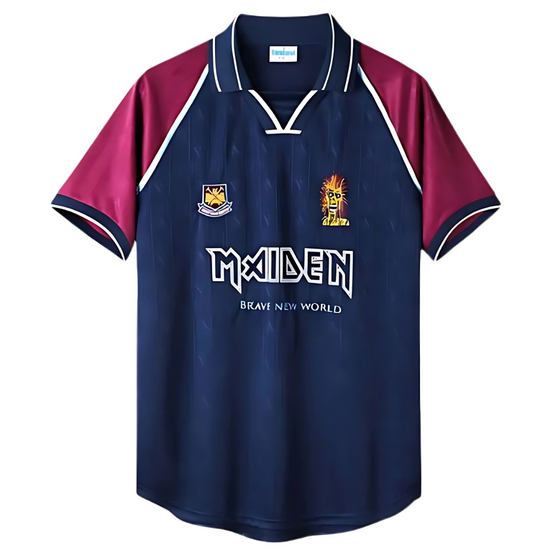 Iron Maiden X West Ham 1999/2001 Home Shirt