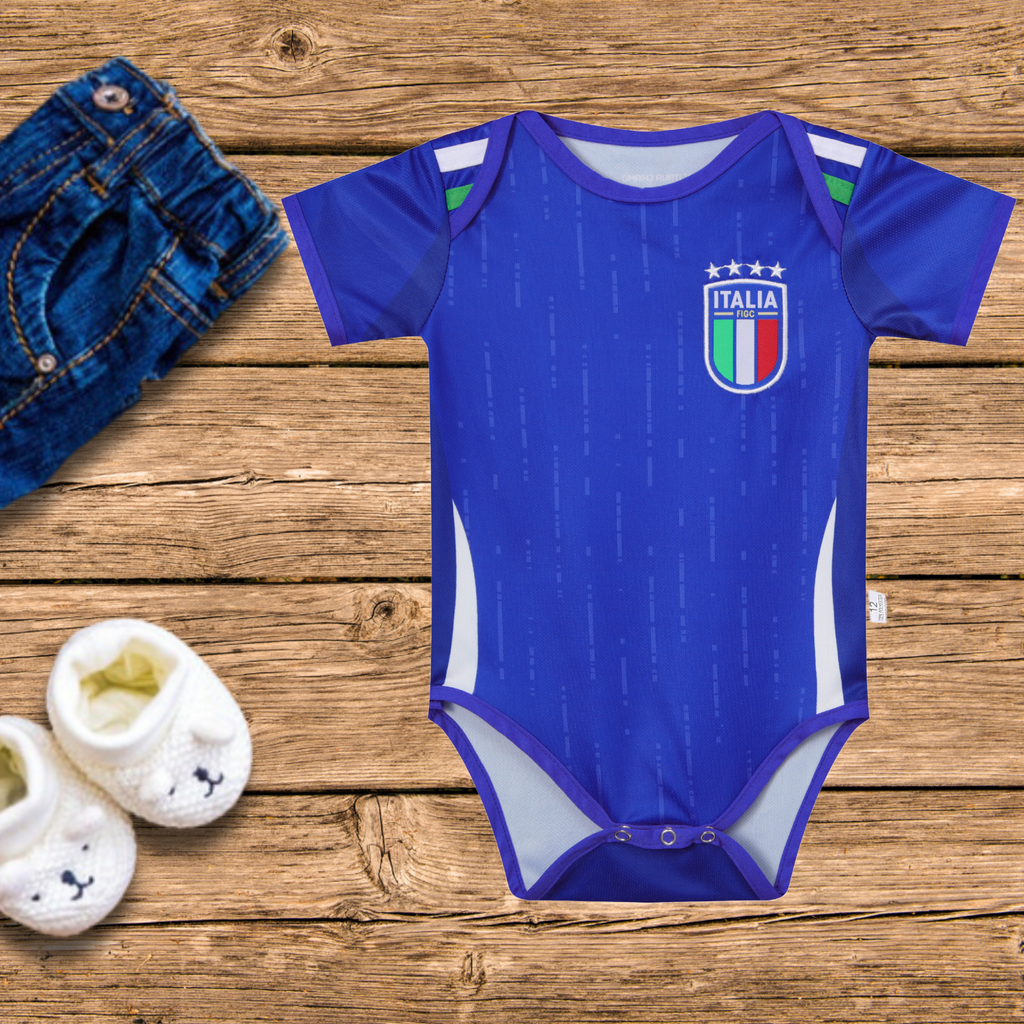 Italy FIGC Baby Jersey 2025 Home