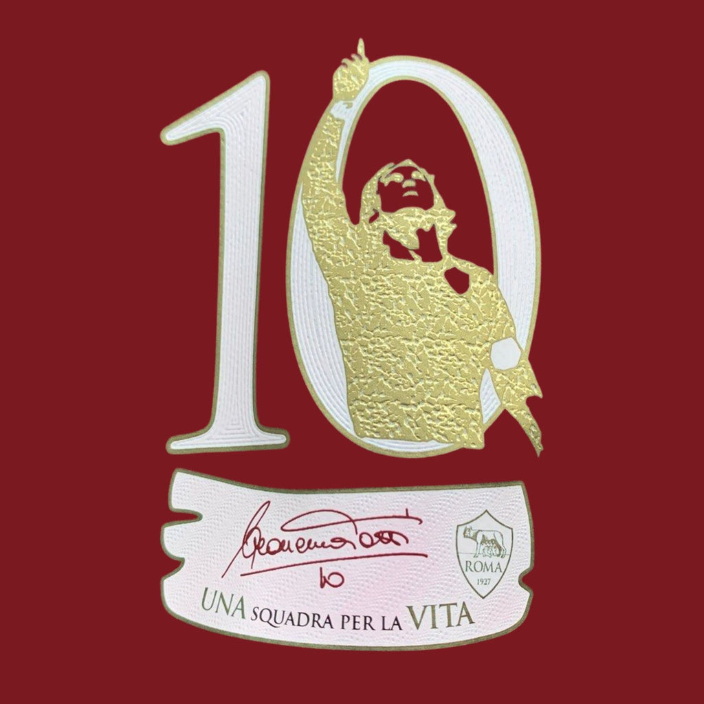 2017 AS Roma Home Jersey Totti #10
