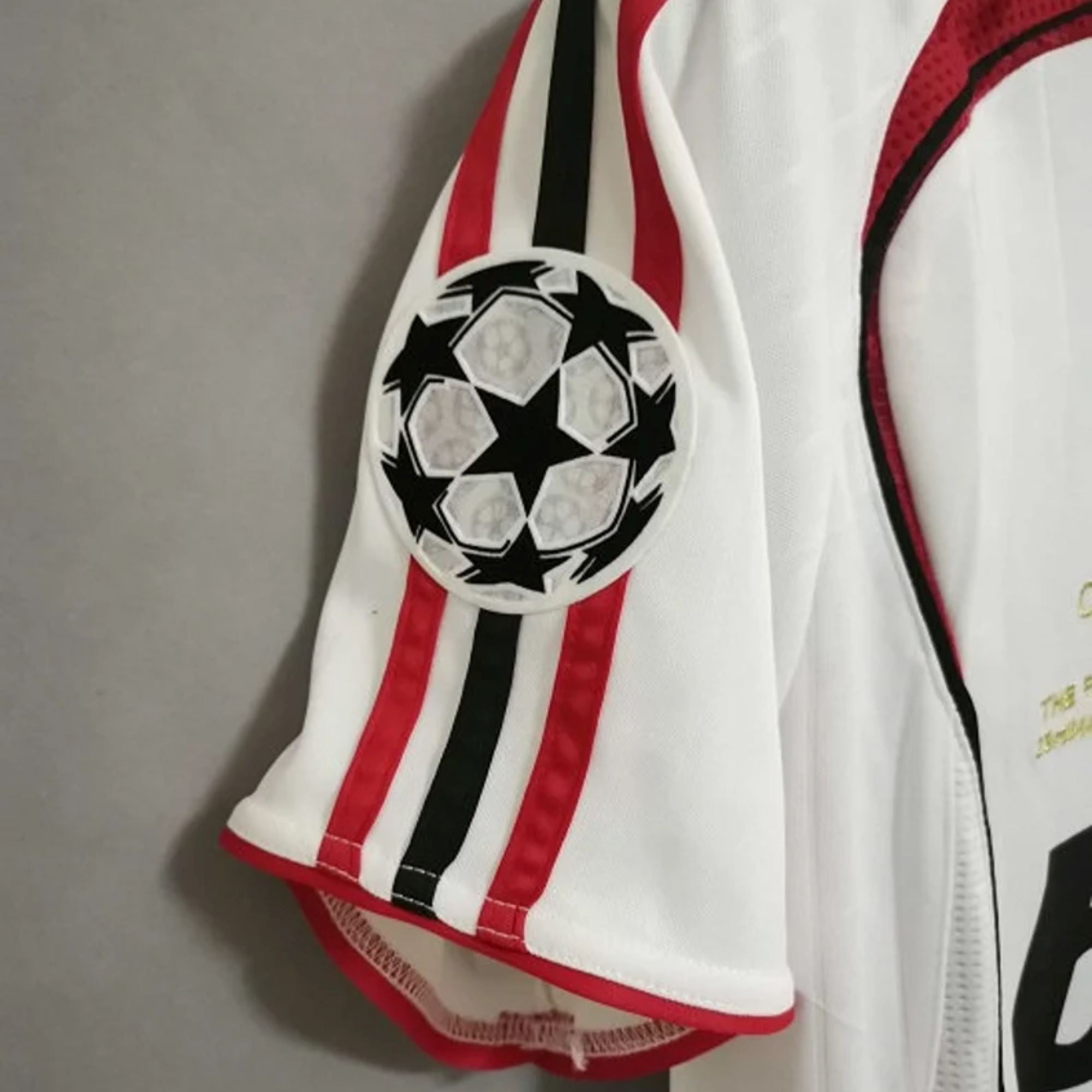 AC Milan 2006/07 UEFA Champions League Final Jersey S/ Sleeve